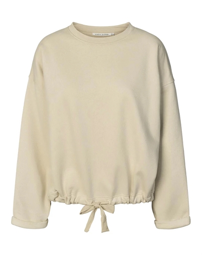 Rabens Saloner - Sheela Drawstring Sweatshirt - Oyster